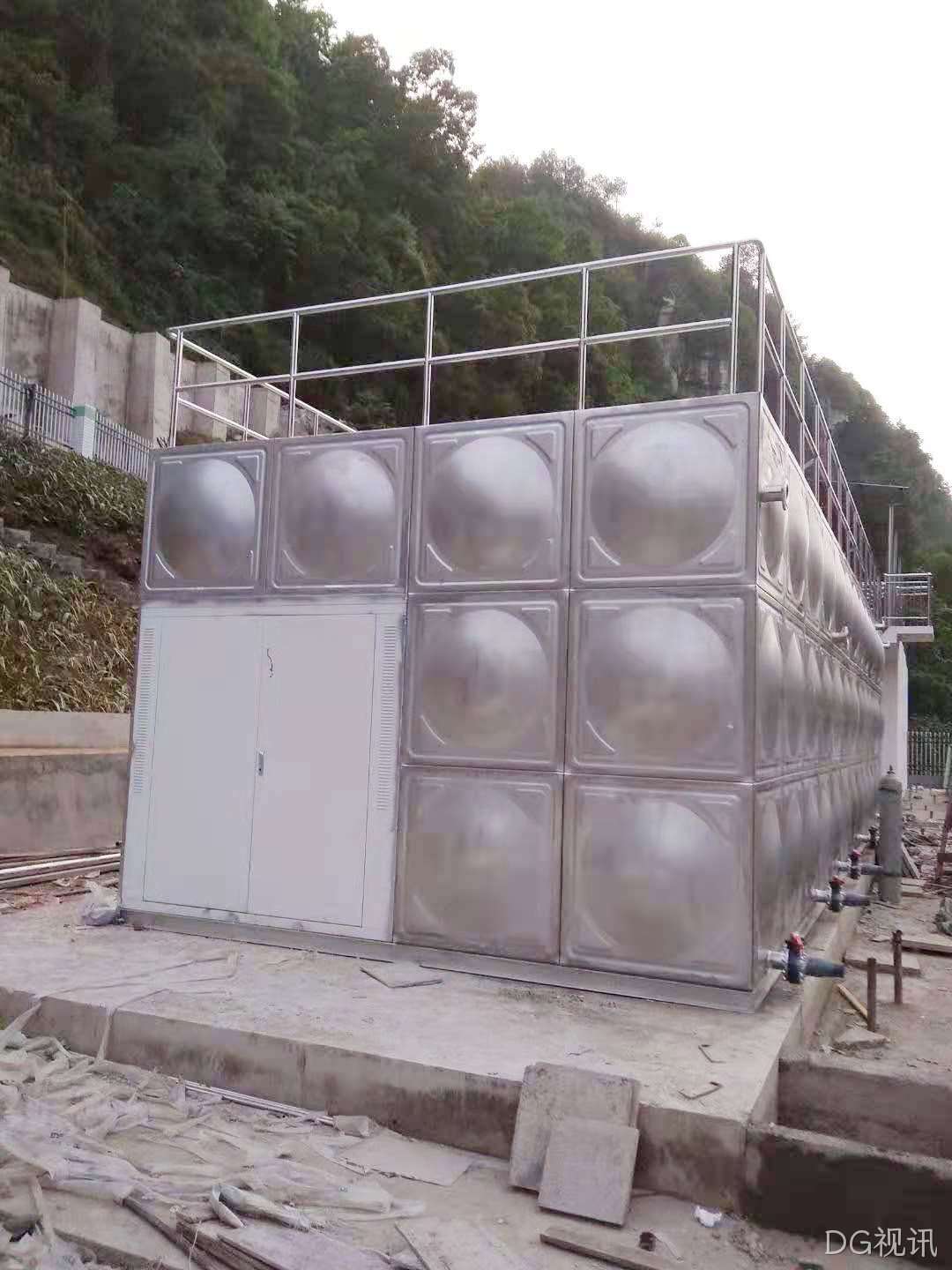 阳春某镇生活污水，不锈钢处理设施